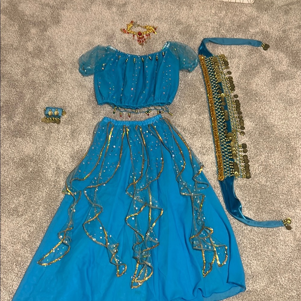 Blue and Gold Costume 🧞‍♂️ Genie Set